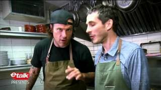 Tate Ellington interview part 2 & Chuck Hughes`s Montreal restaurent & ETALK - Quantico (tv series)