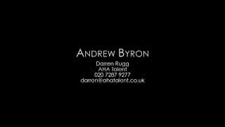 Andrew Byron, Showreel 2017