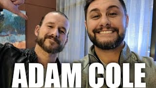 Adam Cole On Triple H, His Theme Song, AEW Signing, ROH, Being 6 Feet Tall | 2022 Shoot Interview