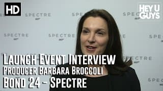 Producer Barbara Broccoli Interview - Spectre (James Bond 24) Announcement Day