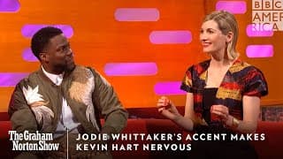 Jodie Whittaker’s Accent Makes Kevin Hart Nervous | Graham Norton Show | Friday 11p | BBC America