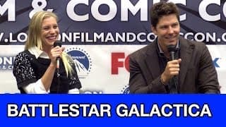 Katee Sackhoff & Michael Trucco - Battlestar Galactica London Comic Con Panel