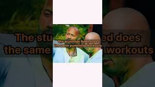 Dwayne (THE ROCK)and Stuntman Tanoai reed🫂❤️#therock #stuntman #tanoaireed #dwaynejohnson #cousins