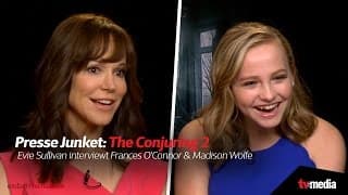 TV-MEDIA hautnah: „The Conjuring 2“ | Frances O'Connor & Madison Wolfe