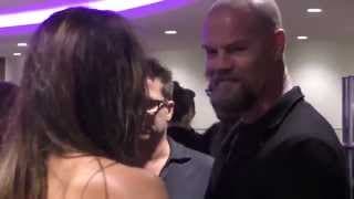 Luke Massy and Natalie Burn at the Awaken Premiere at Awareness Film Festival at Regal Theatre in Lo