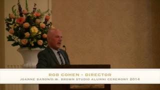 Rob Cohen remembering Paul Walker at the 2014 Joanne Baron/DW Brown Alumni Ceremony