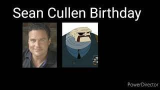 Sean Cullen Birthday