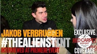 Jakob Verbruggen, director, interviewed at premiere of TNT's "The Alienist" #TheAlienistTNT