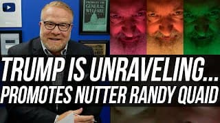 Trump Continues to HUMILIATE Himself by Promoting the Human Embarrassment, Randy Quaid!