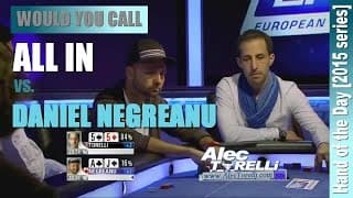 Would You Call This All In vs. Daniel Negreanu?