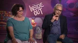 Inside Out Interview - Phyllis Smith (Sadness) & Lewis Black (Anger)
