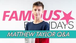 Matthew Taylor Q&A