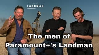 Jacob Lofland, James Jordan, Mark Collie talk Taylor Sheridan's Landman