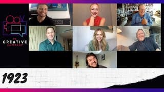 1923 w/Brandon Sklenar, Julia Schlaepfer, Jerome Flynn, Darren Mann,Brian Geraghty&Michelle Randolph