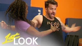 Black Panther Stuntwoman Janeshia Adams-Ginyard Takes on Johnny Bananas | 1st Look TV